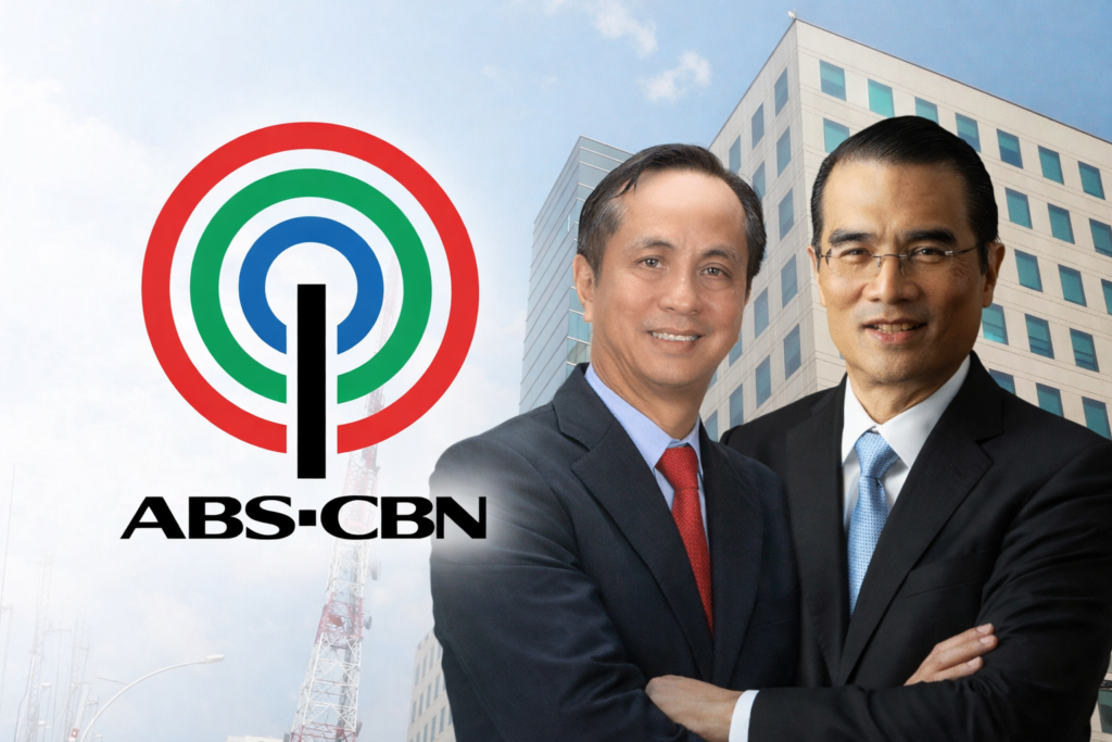 ABS-CBN Logo, Building  Gabby Lopez and Piki Lopez Picture / PHOTO ABS-CBN  News