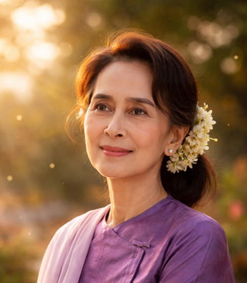 Aung San Suu Kyi leaves after the new lower house parliamentary session in Naypyidaw on Feb 1, 2016. (File photo AFPYe Aung Thu)