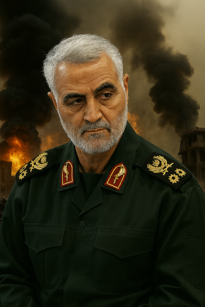 Gen Qasem Soleimani was killed in 2020 in a US air strike. PHOTO FILE Getty Images enhanced APTIKONS