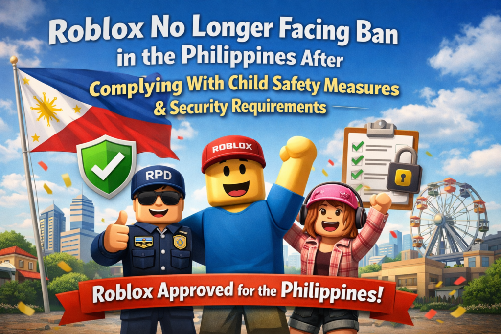 Roblox approved Philippines/ AI Enhanced