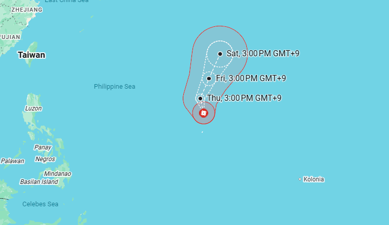Super Typhoon Sinlaku Hit the Mariana Islands